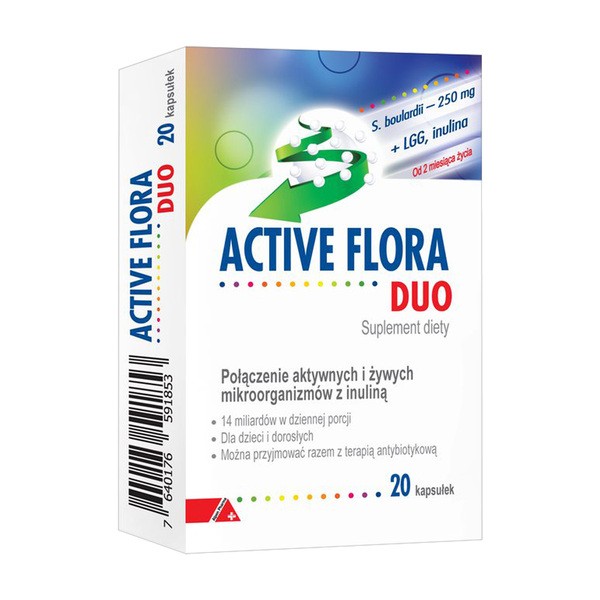 Active Flora Duo, kapsułki, 20 szt.