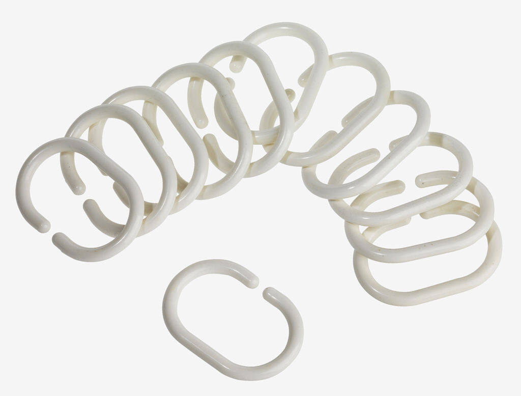 VAREKIL Bruseforhængsringe VAREKIL 12 stk. hvide