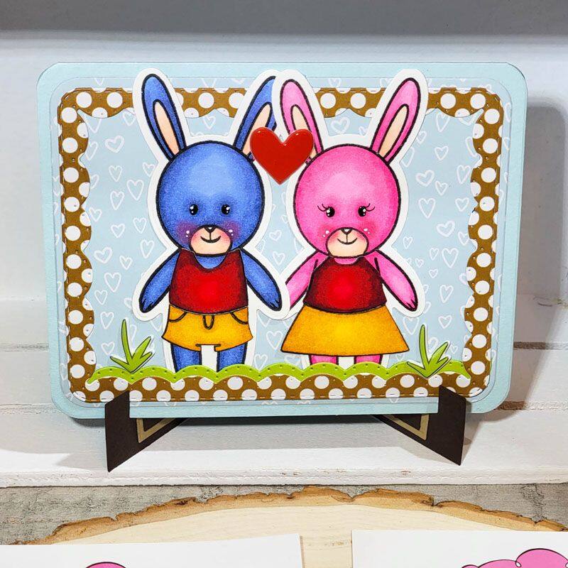 Little Peeps Bunny Clear Stamp Set