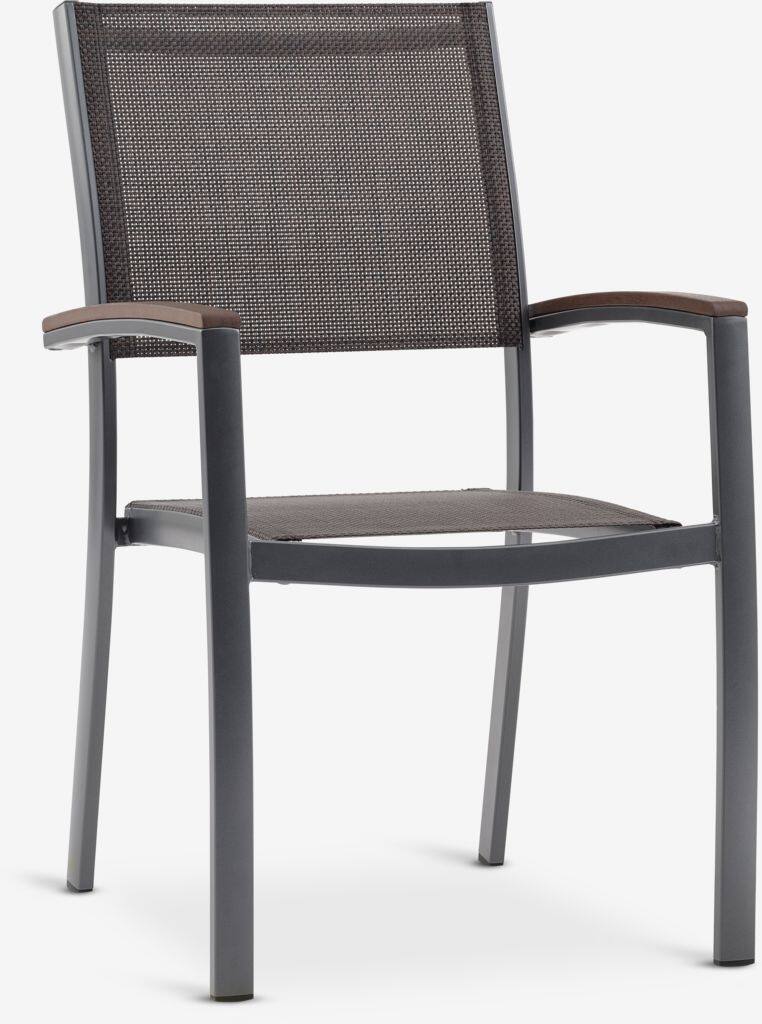 MADERNE stabelbar stol MADERNE grå