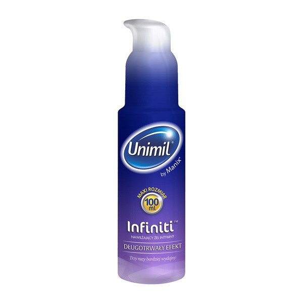Unimil Infiniti, żel intymny, nawilżający, 100 ml