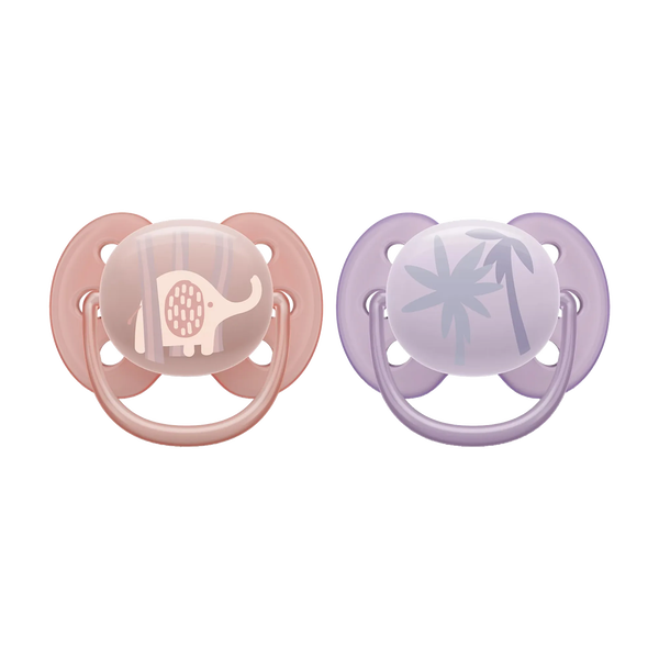 Philips Avent, Ultra Soft, smoczek, 0-6 m, SCF091/09, 2 szt.