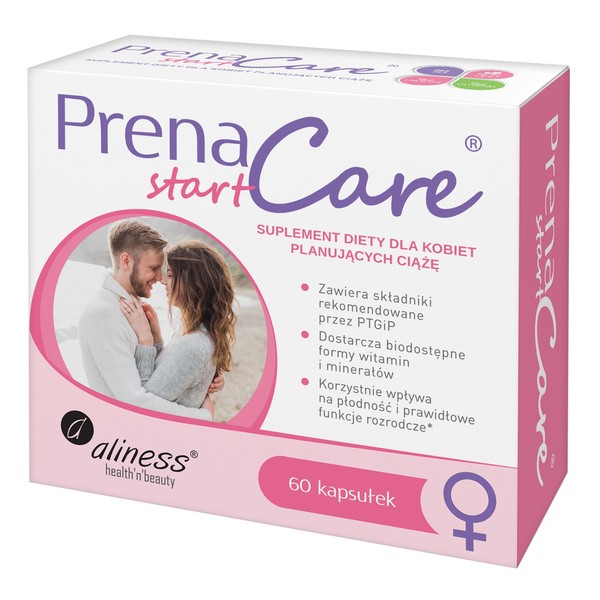 Aliness PrenaCare Start dla kobiet, kapsułki, 60 szt.