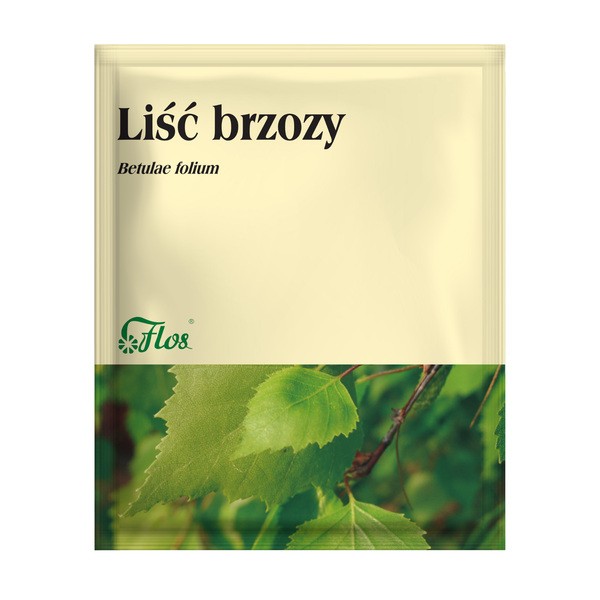 Liść brzozy, zioło pojedyncze, 50 g (Flos)