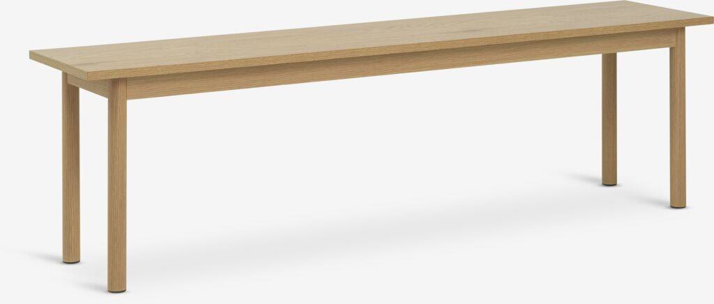 ALSTED ALSTED bænk i egetræsfarve