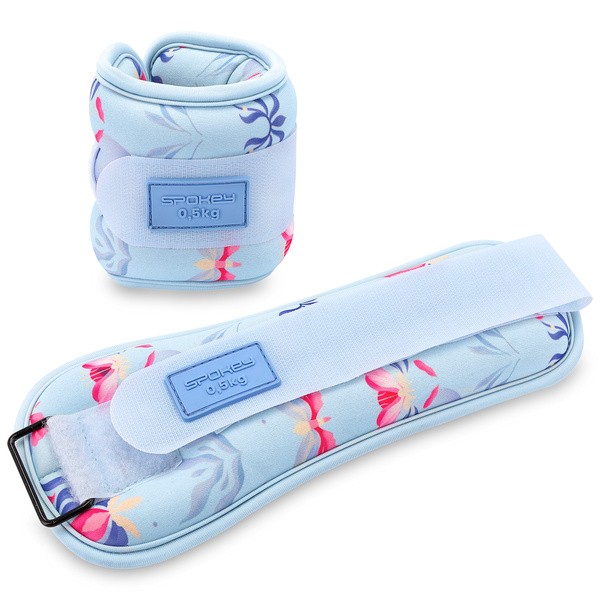 Spokey The Bloom, Obciążenia na kostki i nadgarstki, 2 × 0,5 kg