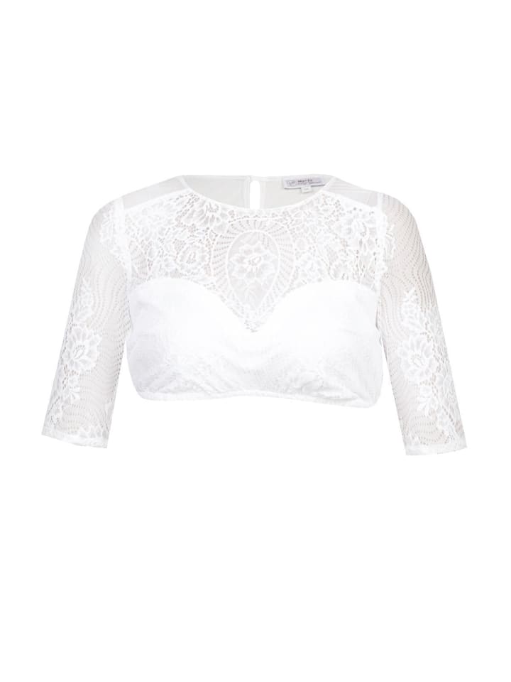 MarJo Dirndlbluse HADIA-NORDIKA in weiß günstig kaufen
