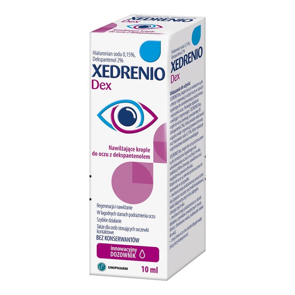Xedrenio Dex, krople do oczu, 10 ml