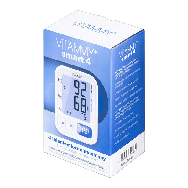 Vitammy Smart 4, ciśnieniomierz naramienny, 1 szt.