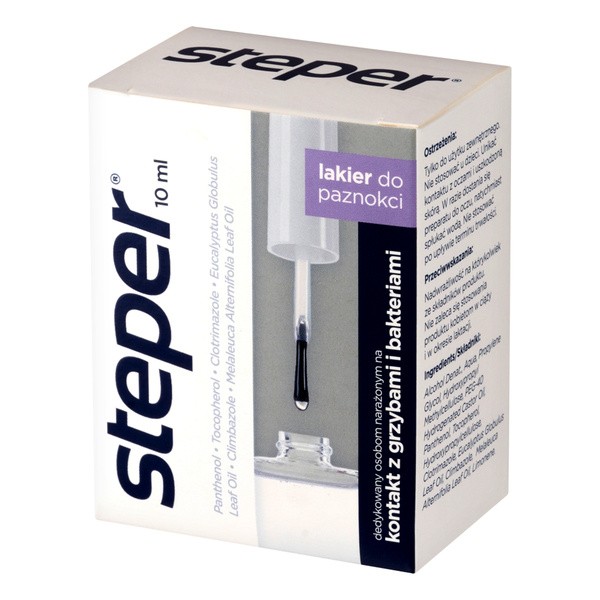 Steper, lakier do paznokci, 10 ml