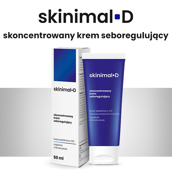 Skinimal D, skoncentrowany krem seboregulujący, 50 ml