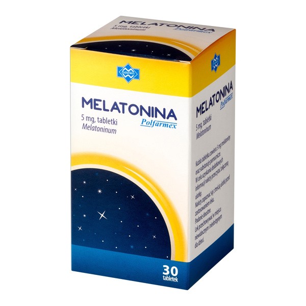Melatonina Polfarmex, 5 mg, tabletki, 30 szt.