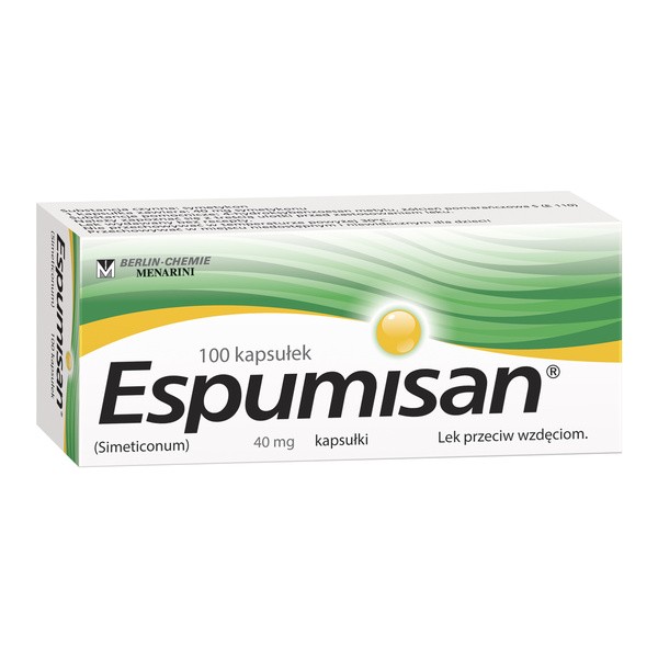 Espumisan, kapsułki, 40 mg, 100 szt