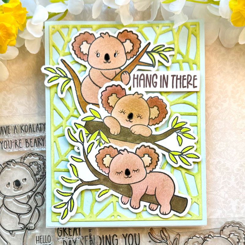 More Koala Kuties Clear Stamps Set of 9