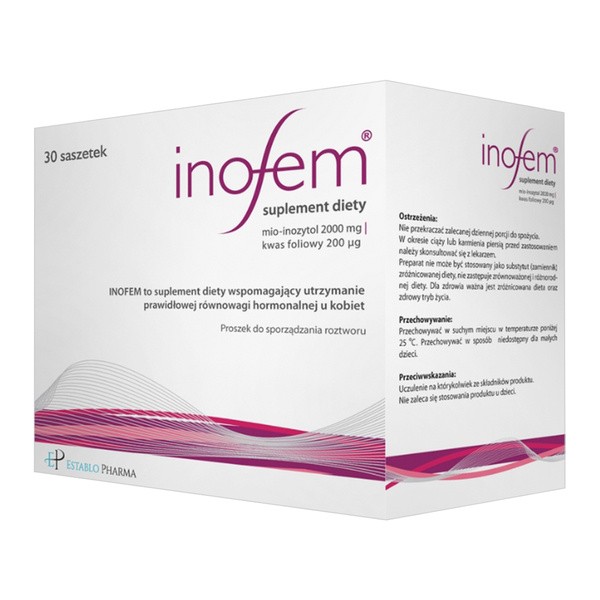 Inofem, proszek do sporządzania roztworu w saszetkach, 30 szt.