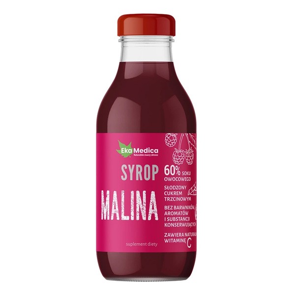 EkaMedica Syrop Malina, syrop, 300 ml