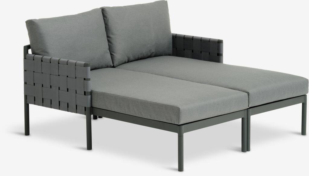 IANO solarium B136xL156 grå