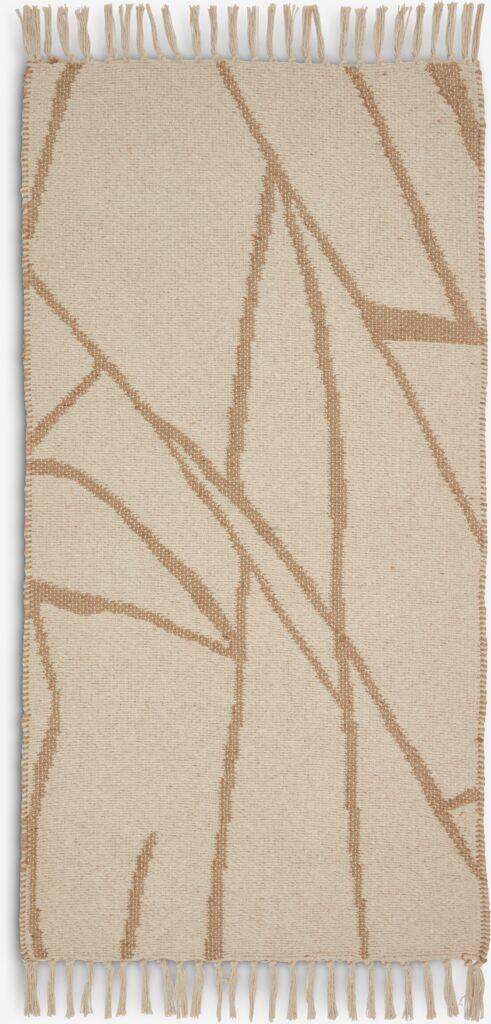 PLATAN PLATAN tæppe 60x120 beige/natur