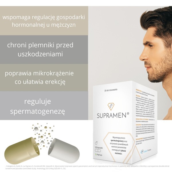 Supramen, kapsułki, 120 szt.