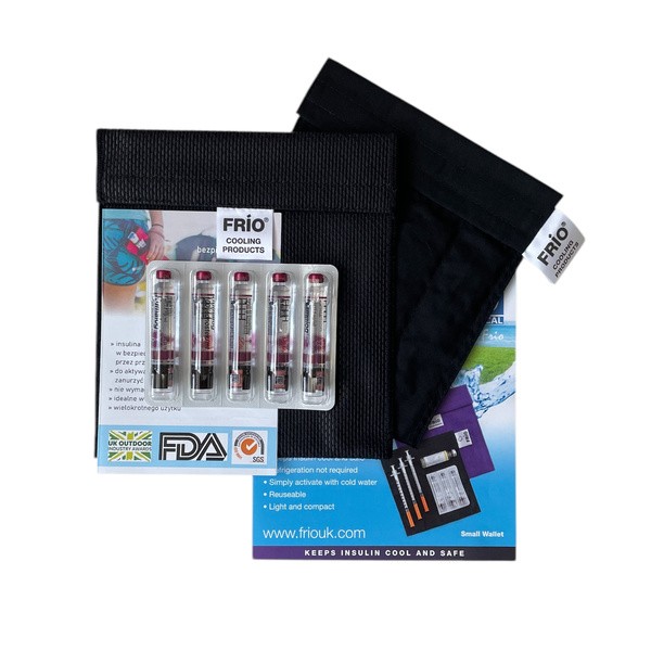 Frio Small, termiczne etui do przechowywania insuliny, czarne, 1 szt.
