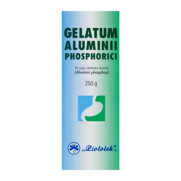 Gelatum Aluminii phosphorici, 45mg/g, zawiesina doustna, 250 g