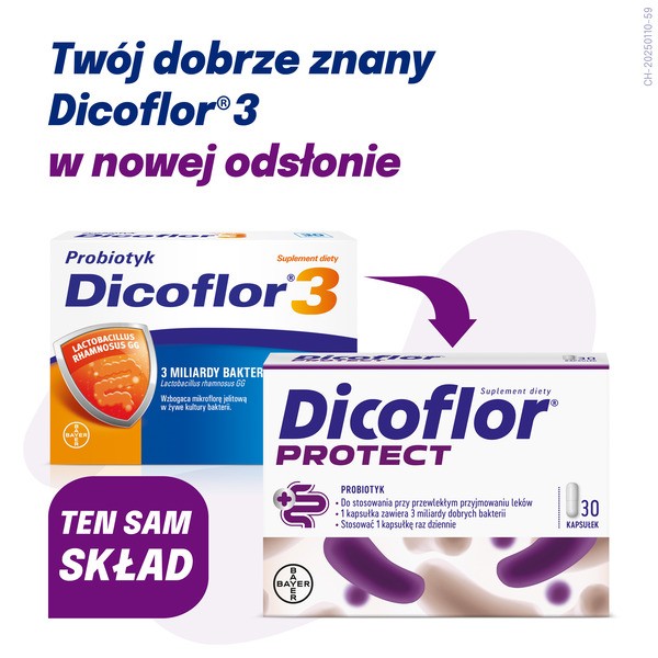 Dicoflor Protect, kapsułki, 30 szt.