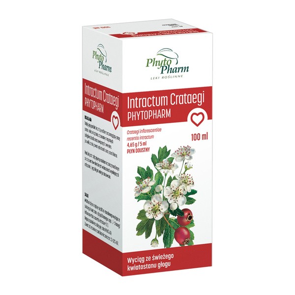 Intractum Crataegi Phytopharm, płyn doustny, 100 ml