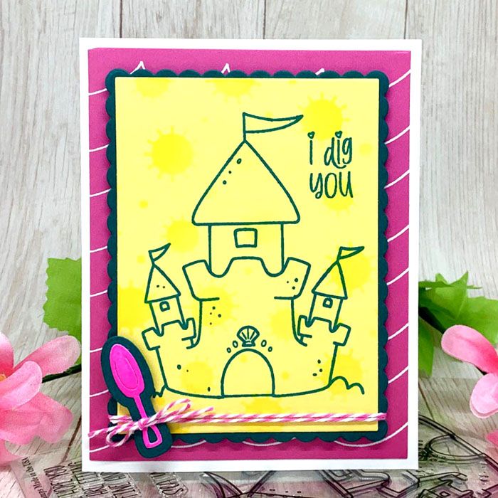 sandcastle2stamp Clear Stamp Set