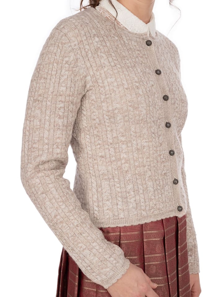 Spieth & Wensky Strickjacke DELO in natur günstig kaufen