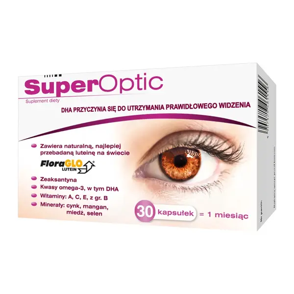 SuperOptic, kapsułki elastyczne, 30 szt.