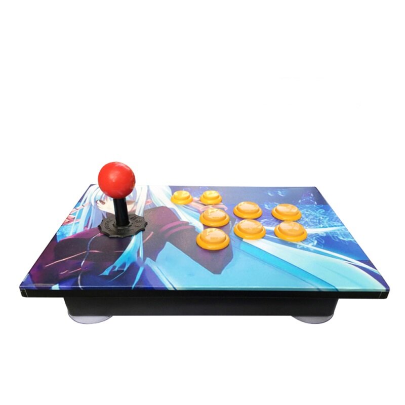 No delay 8 Buttons USB Arcade Stick Joystick gamepad controller professional table gaming for PC Computer Laptop MAME CPS NEOGEO