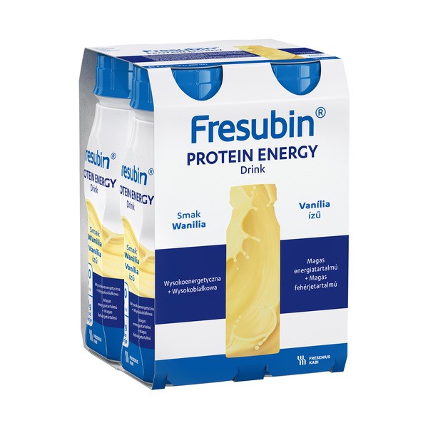 Fresubin Protein Energy Drink o smaku waniliowym, płyn, 4 x 200 ml