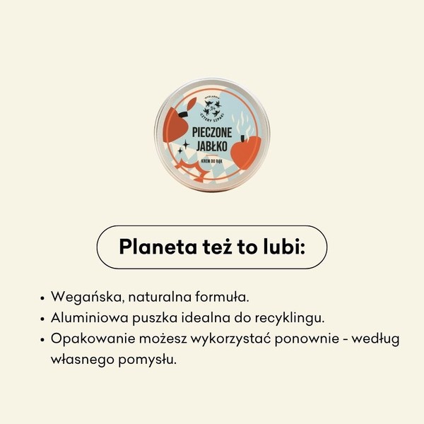 Mydlarnia 4 Szpaki, Pieczone Jabłko, krem do rąk, 50 ml