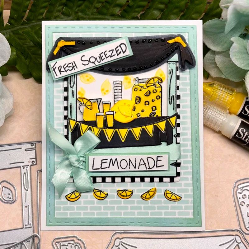 morelemonadestand2stamp Clear Stamp Set