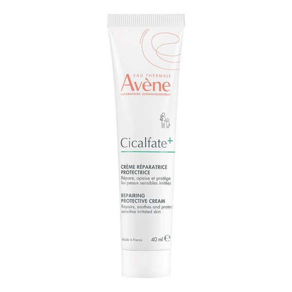 Zestaw Avene Eau Thermale Cicalfate+, regenerujący krem ochronny, 2 x 40 ml