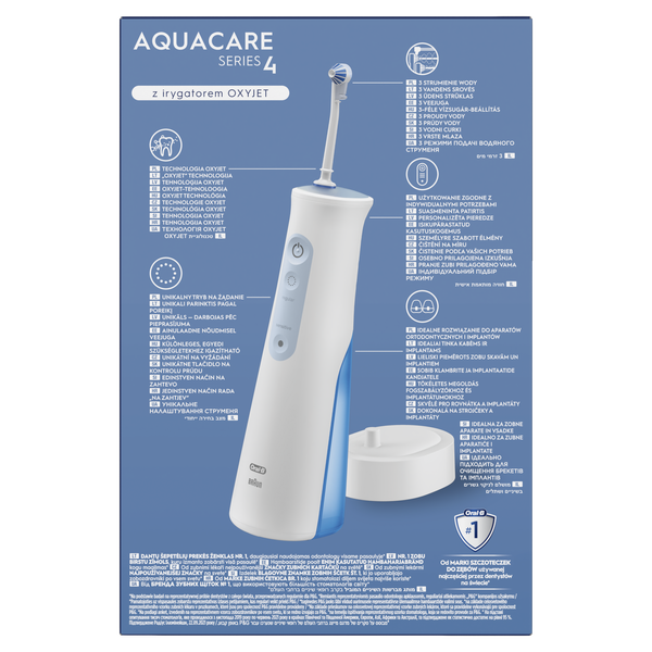 Oral-B, Aquacare 4 Pro-Expert, irygator do higieny jamy ustnej