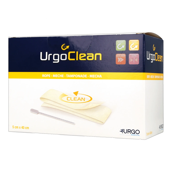 UrgoClean ROPE, opatrunek, 5 cm x 40 cm, 1 sztuka (z opakowania 5 sztuk)