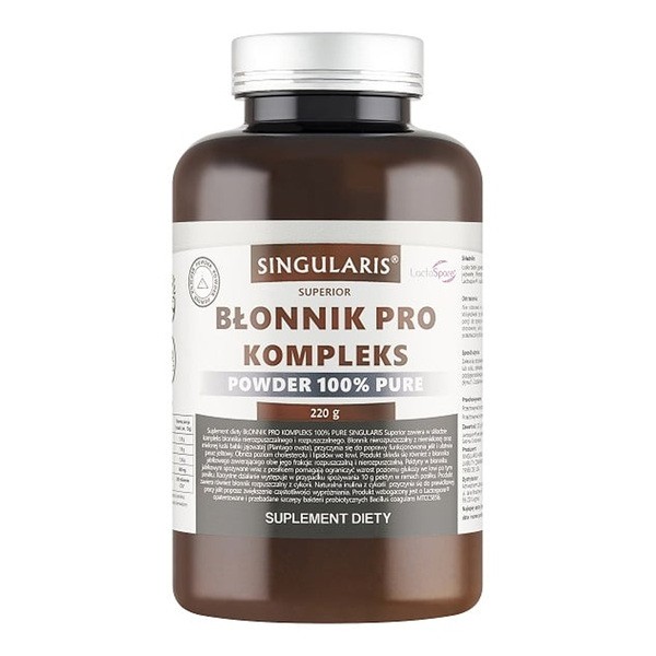 Singularis Superior Błonnik Pro Kompleks 100% Pure, proszek, 220 g