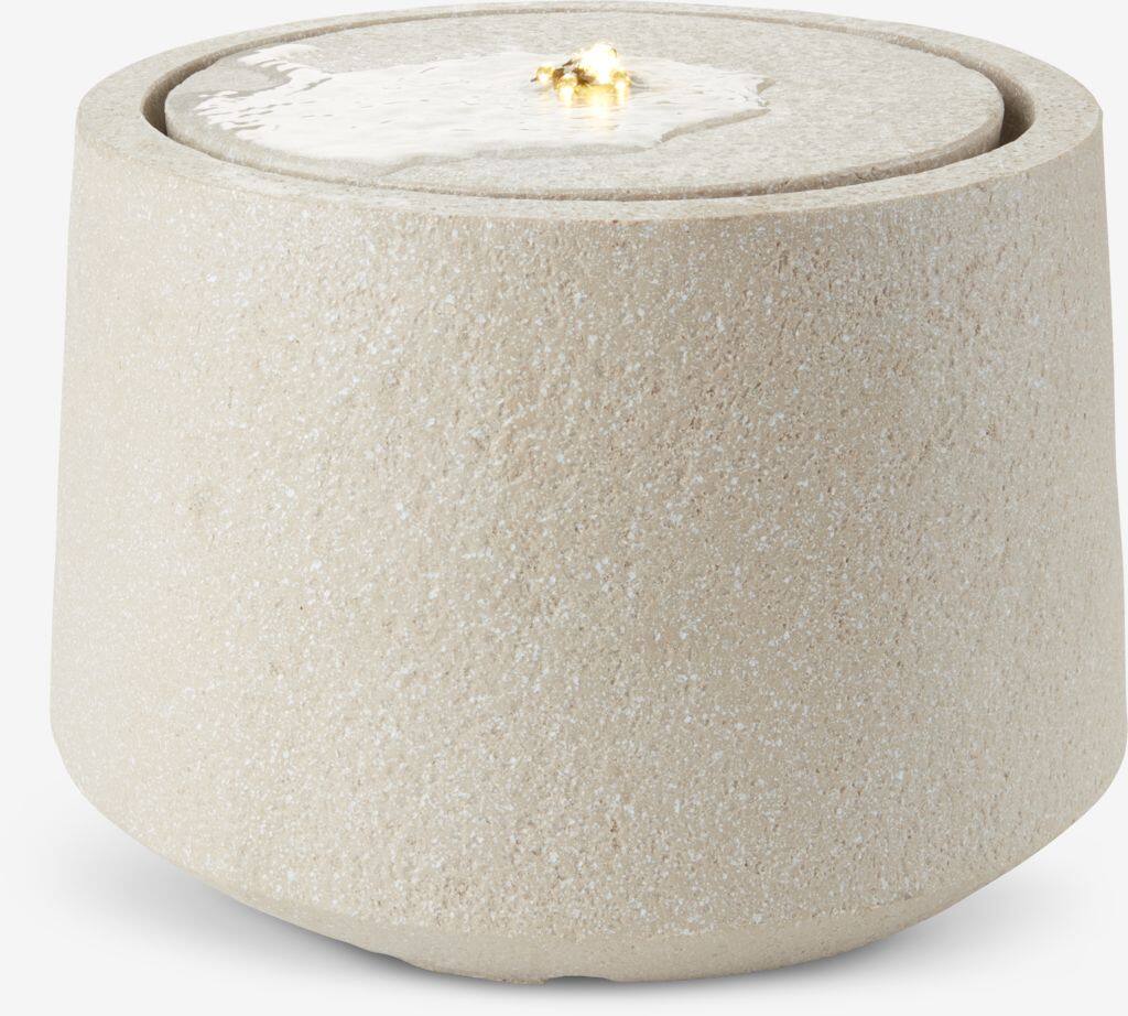 GRANMEIS Springvand GRANMEIS Ø29xB21 beige