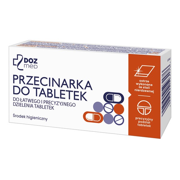 DOZ Med, Przecinarka do tabletek, 1 szt