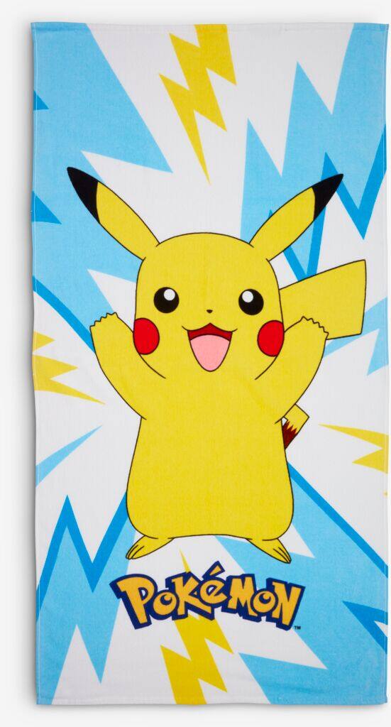 POKEMON badehåndklæde guld POKEMON 70x140cm