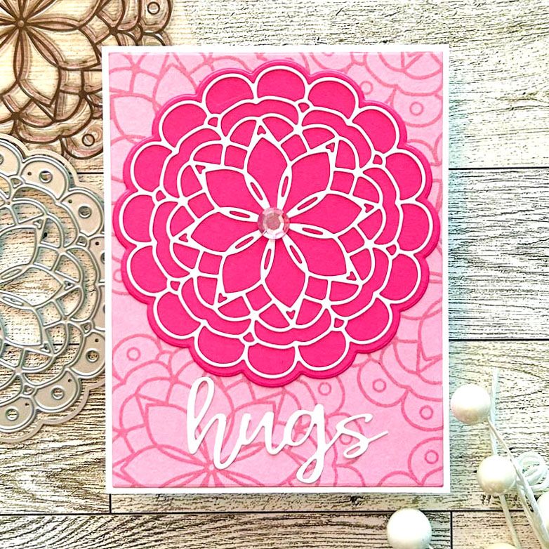 mandala4Stephanie Clear Stamp