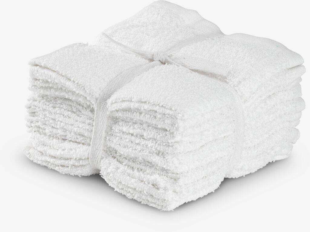 FLISBY basic FLISBY vaskemaskine 30x30cm 10 stk/pakke hvid