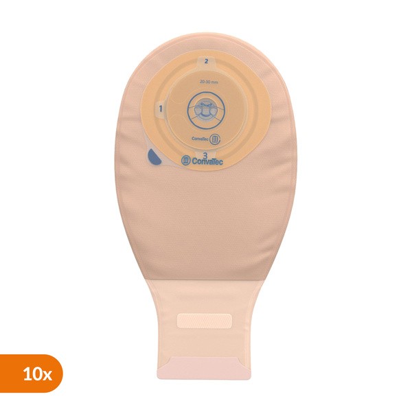 Esteem+, plastyczny worek stomijny, przezroczysty, otwarty, 40-50 mm, 10 szt.