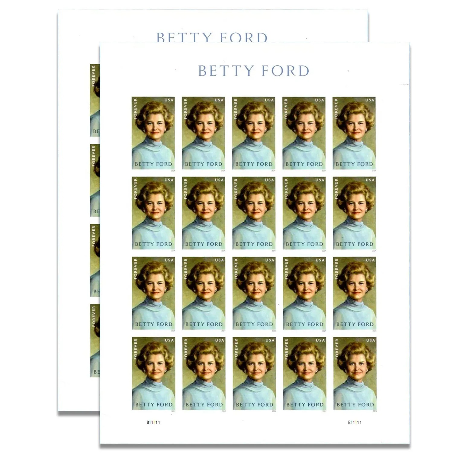 2024 U.S Forever Stamps - Betty Ford
