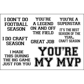 My MVP Clear Stamp Set