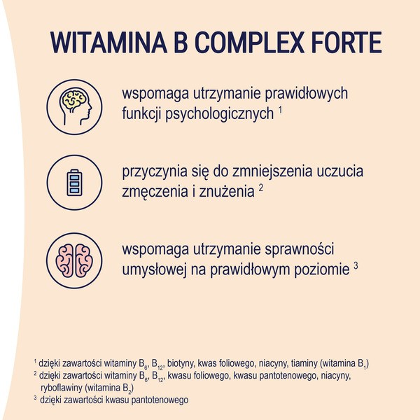Naturell Witamina B Complex Forte, tabletki, 40 szt.