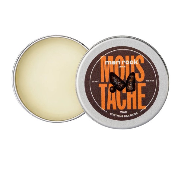 Men Rock Oak Moss Soothing Moustache Wax, wosk do wąsów, 25 ml