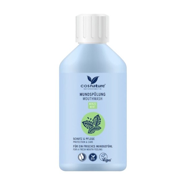 Cosnature, płyn do płukania jamy ustnej, miętowy, 300 ml