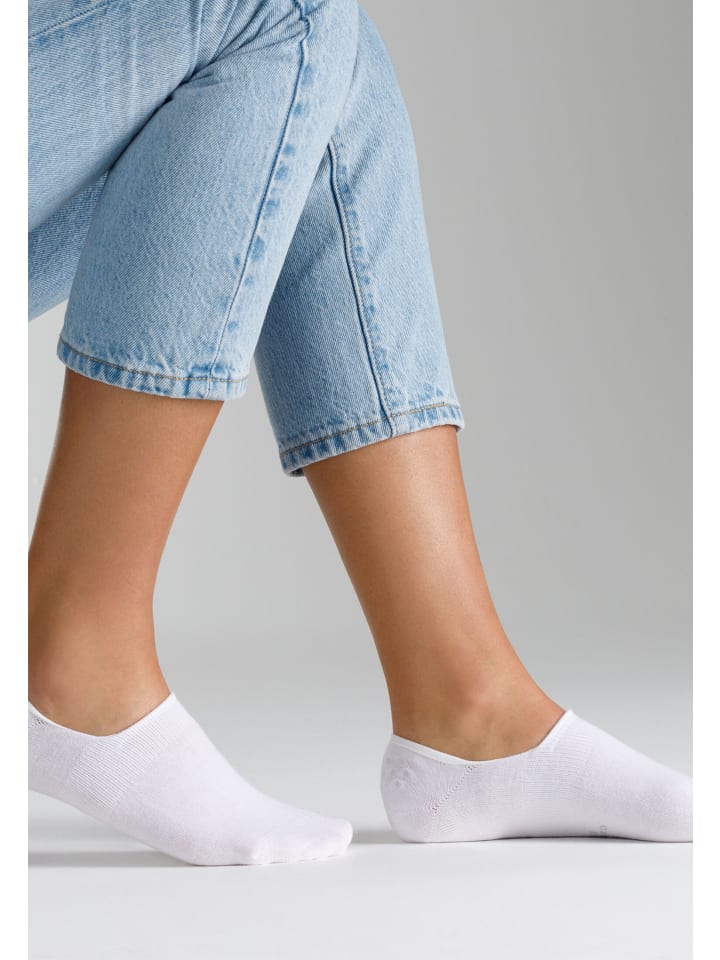 S. Oliver Füßlinge 4er Pack originals in Weiß günstig kaufen